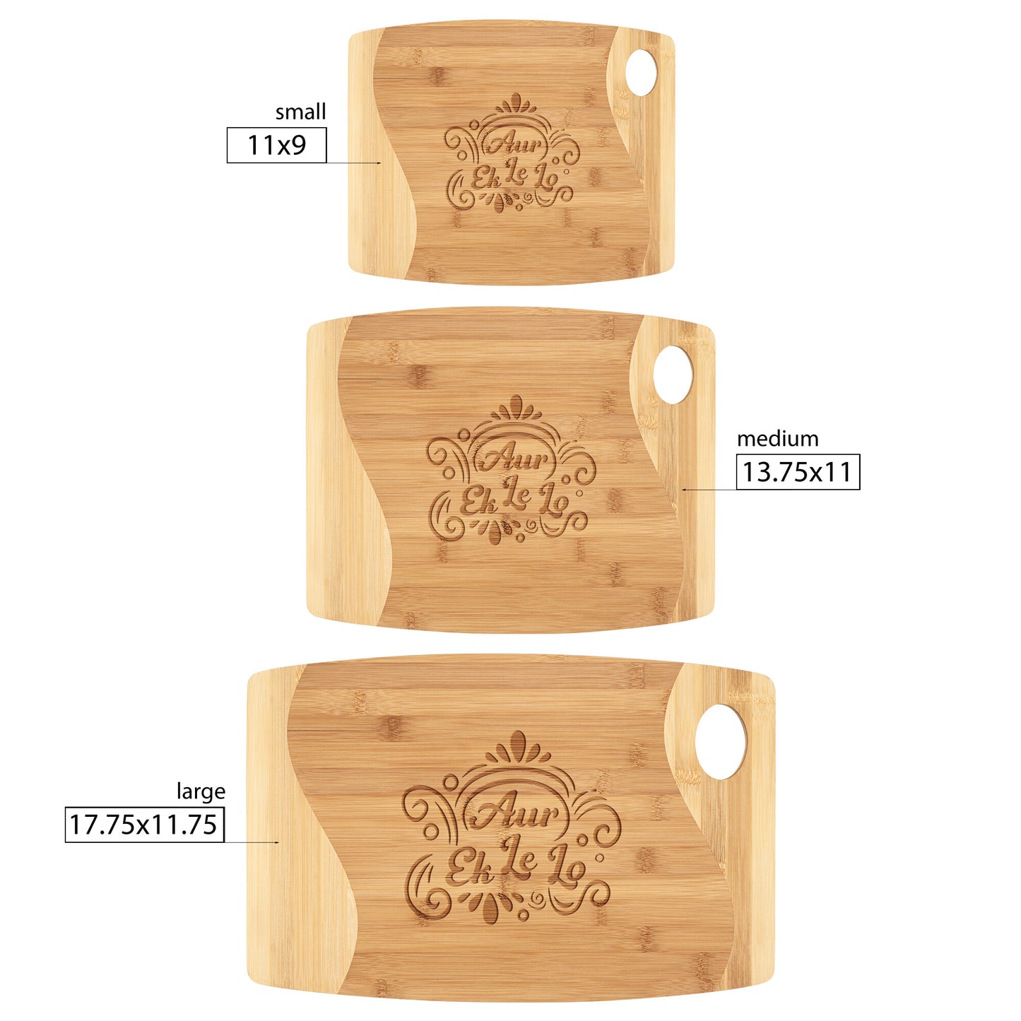 Aur Ek Le Lo Bamboo Cutting Board