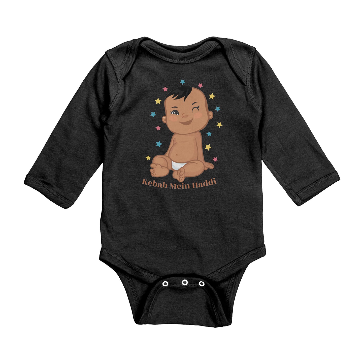Kebab Mein Haddi Baby Onsies