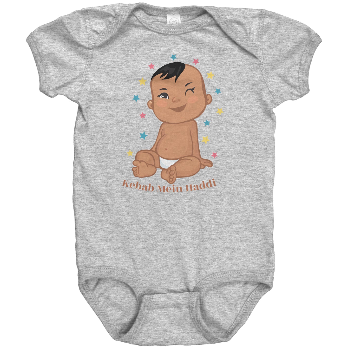 Kebab Mein Haddi Baby Onsies