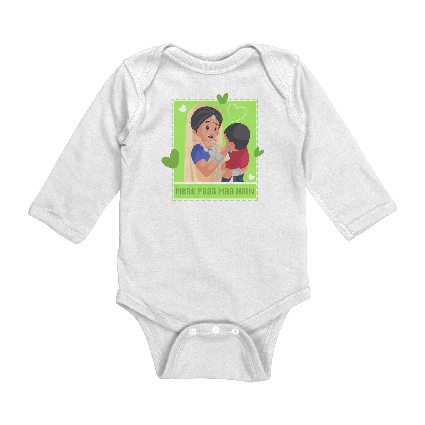 Mere Paas Maa HainBaby Body Suit