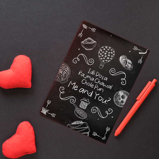 Me And You? Food Pairs Desi Valentine Card