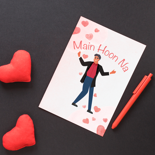 Main Hoon Na Desi Valentine Card