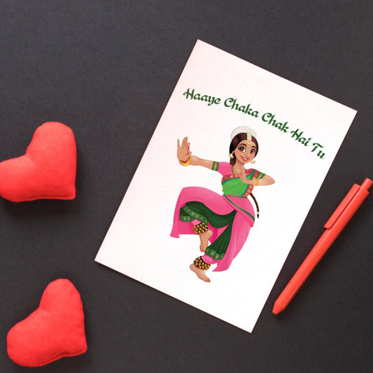 Haaye Chaka Chak Hai Tu Desi Valentine Card